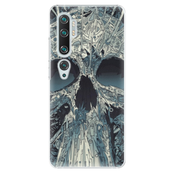 Levně Plastové pouzdro iSaprio - Abstract Skull - Xiaomi Mi Note 10 / Note 10 Pro
