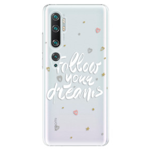 Plastové pouzdro iSaprio - Follow Your Dreams - white na mobil Xiaomi Mi Note 10 / Note 10 Pro