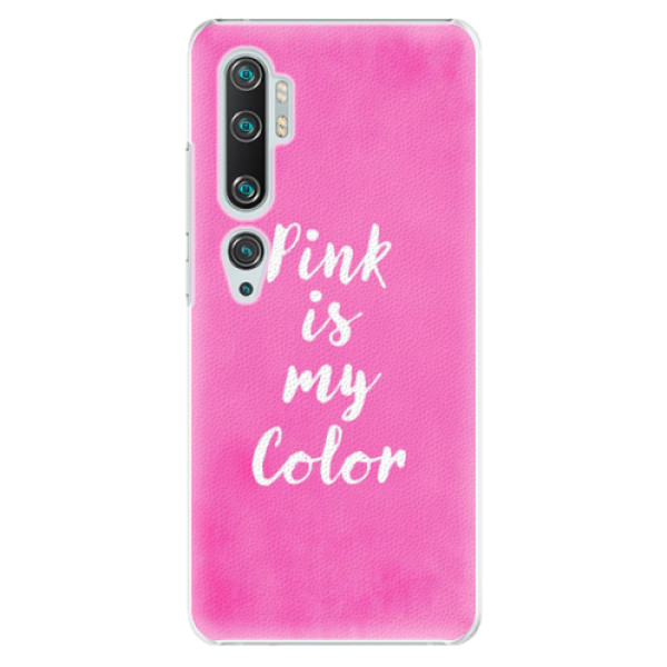 Plastové pouzdro iSaprio - Pink is my color - Xiaomi Mi Note 10 / Note 10 Pro