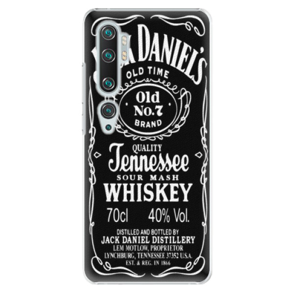 Plastové pouzdro iSaprio - Jack Daniels - Xiaomi Mi Note 10 / Note 10 Pro