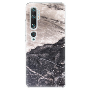 Plastové pouzdro iSaprio - BW Marble na mobil Xiaomi Mi Note 10 / Note 10 Pro