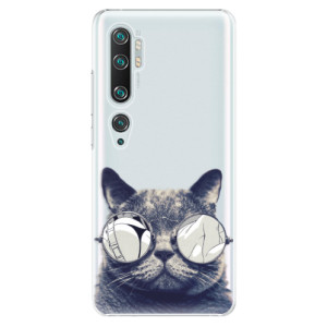 Plastové pouzdro iSaprio - Crazy Cat 01 na mobil Xiaomi Mi Note 10 / Note 10 Pro