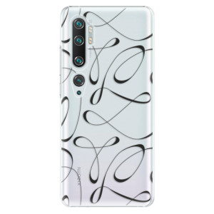 Plastové pouzdro iSaprio - Fancy - black na mobil Xiaomi Mi Note 10 / Note 10 Pro