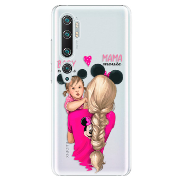 Plastové pouzdro iSaprio - Mama Mouse Blond and Girl - Xiaomi Mi Note 10 / Note 10 Pro