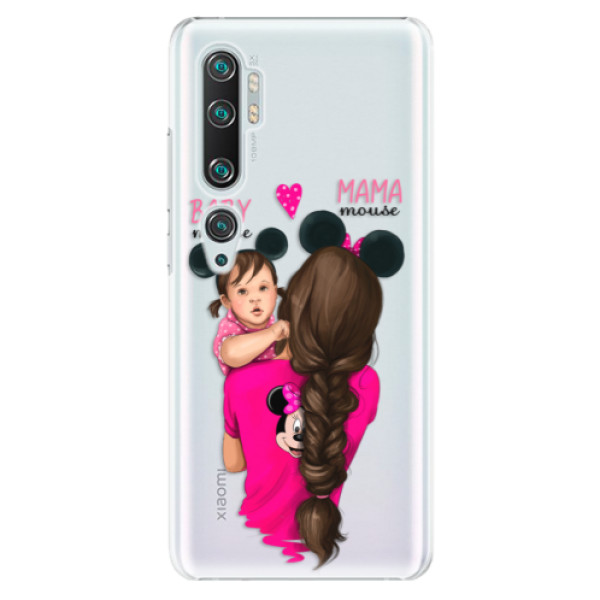 Plastové pouzdro iSaprio - Mama Mouse Brunette and Girl - Xiaomi Mi Note 10 / Note 10 Pro