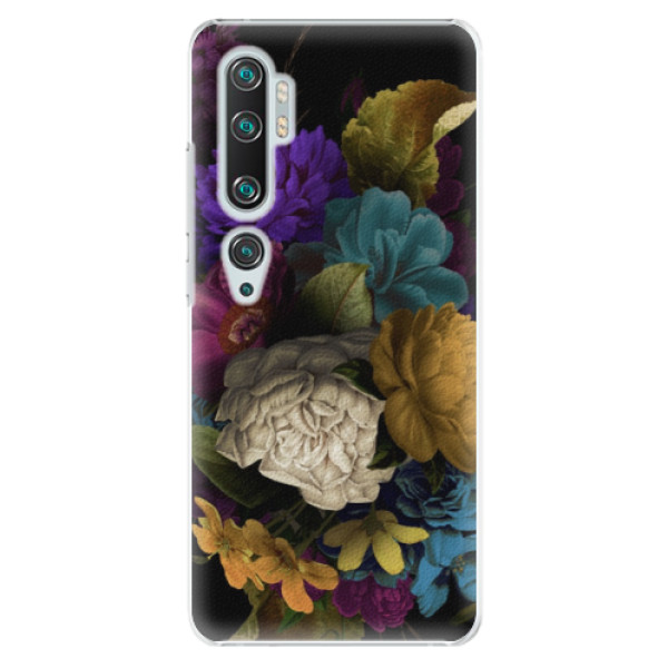 Plastové pouzdro iSaprio - Dark Flowers - Xiaomi Mi Note 10 / Note 10 Pro