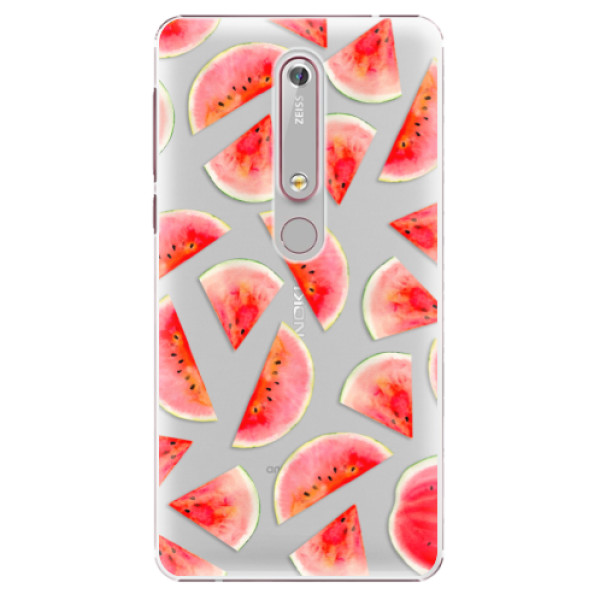 Plastové pouzdro iSaprio - Melon Pattern 02 - Nokia 6.1
