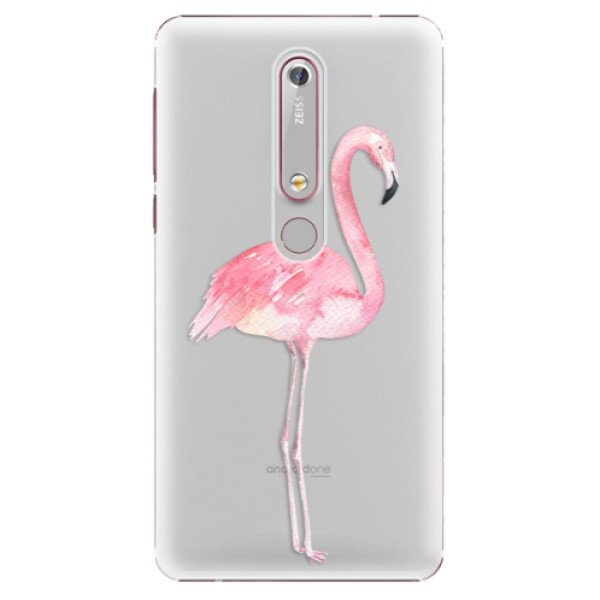 Plastové pouzdro iSaprio - Flamingo 01 - Nokia 6.1