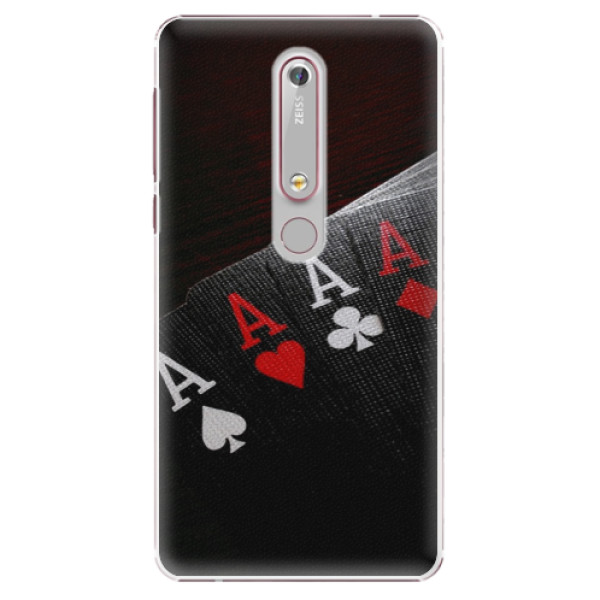 Plastové pouzdro iSaprio - Poker - Nokia 6.1