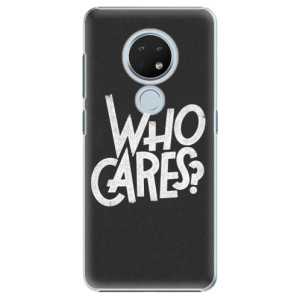 Plastové pouzdro iSaprio - Who Cares na mobil Nokia 6.2