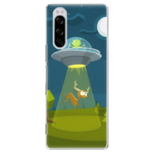Plastové pouzdro iSaprio - Alien 01 na mobil Sony Xperia 5