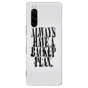 Plastové pouzdro iSaprio - Backup Plan na mobil Sony Xperia 5