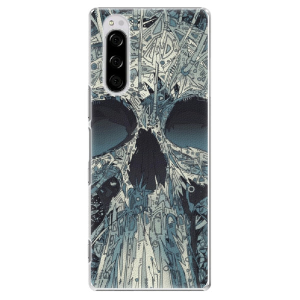 Plastové pouzdro iSaprio - Abstract Skull na mobil Sony Xperia 5 (Plastové pouzdro, kryt, obal iSaprio - Abstract Skull na mobil Sony Xperia 5)