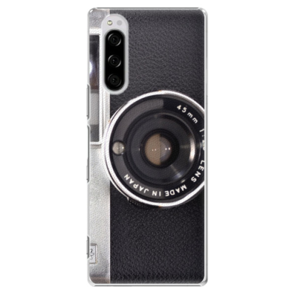 Plastové pouzdro iSaprio - Vintage Camera 01 na mobil Sony Xperia 5 (Plastové pouzdro, kryt, obal iSaprio - Vintage Camera 01 na mobil Sony Xperia 5)