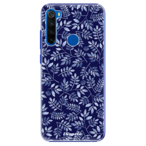 Plastové pouzdro iSaprio - Blue Leaves 05 na mobil Xiaomi Redmi Note 8T