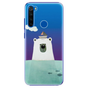 Plastové pouzdro iSaprio - Bear With Boat na mobil Xiaomi Redmi Note 8T