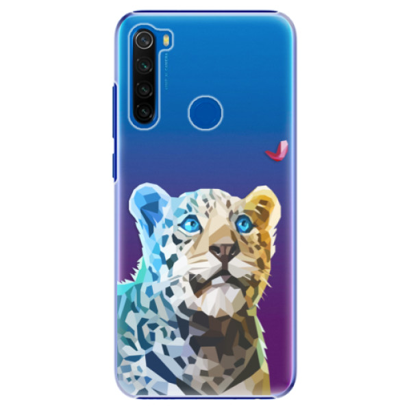 Plastové pouzdro iSaprio - Leopard With Butterfly - Xiaomi Redmi Note 8T