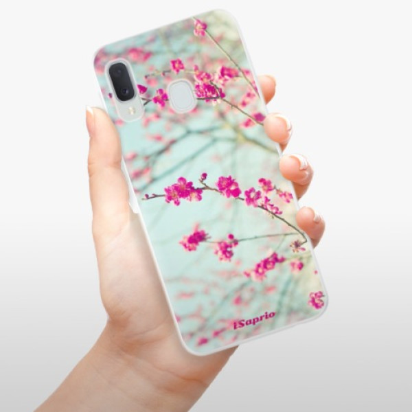Silikonové pouzdro iSaprio - Samsung Galaxy A20e - Blossom 01