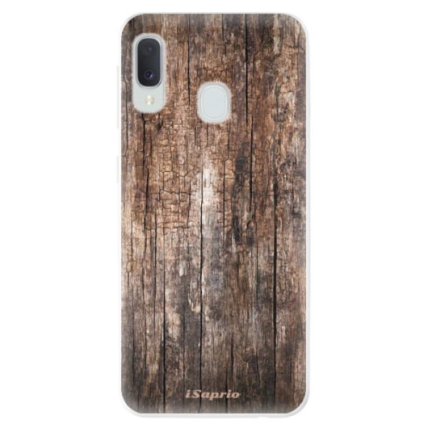 Odolné silikonové pouzdro iSaprio - Wood 11 - Samsung Galaxy A20e