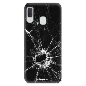 Silikonové pouzdro iSaprio - Samsung Galaxy A20e - Broken Glass 10