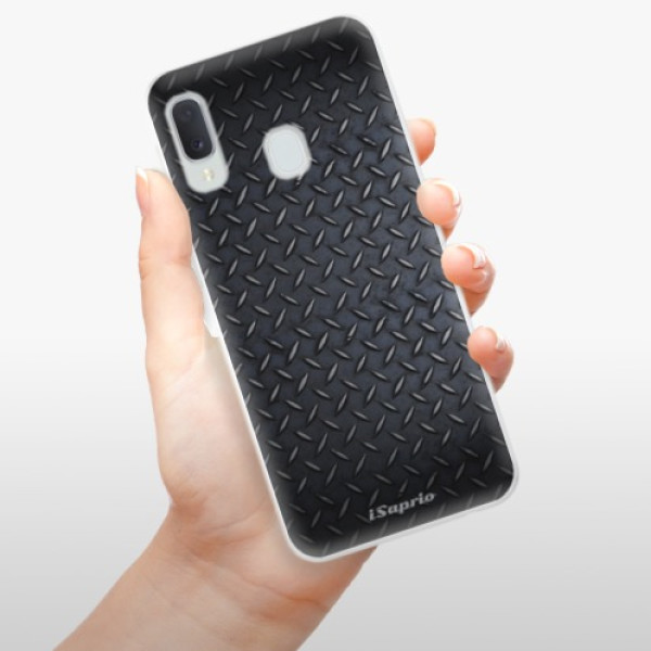 Silikonové pouzdro iSaprio - Samsung Galaxy A20e - Metal 01