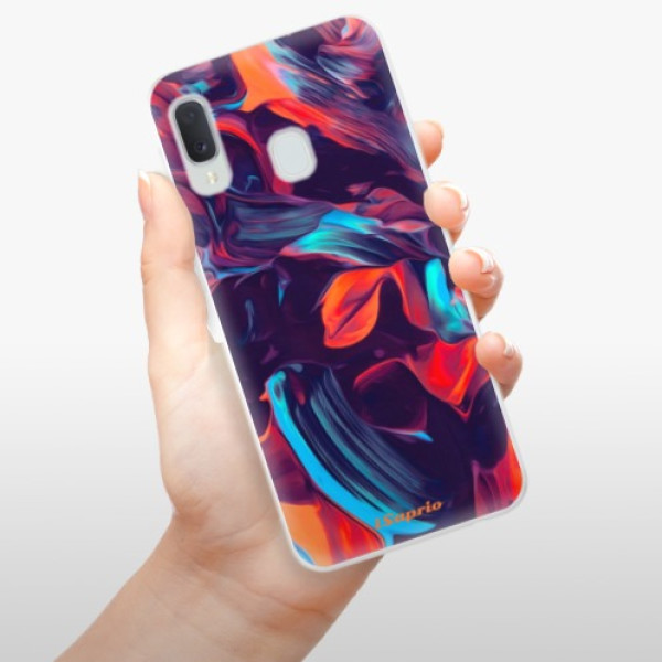 Silikonové pouzdro iSaprio - Samsung Galaxy A20e - Color Marble 19