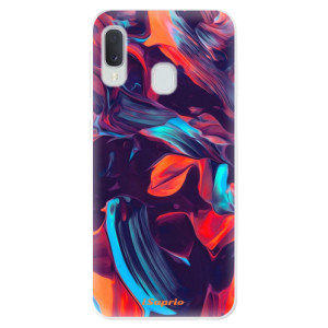 Silikonové pouzdro iSaprio - Samsung Galaxy A20e - Color Marble 19