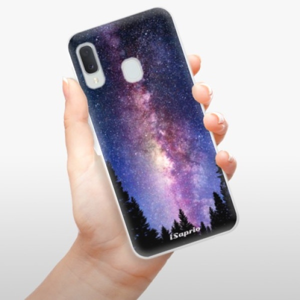 Silikonové pouzdro iSaprio - Samsung Galaxy A20e - Milky Way 11