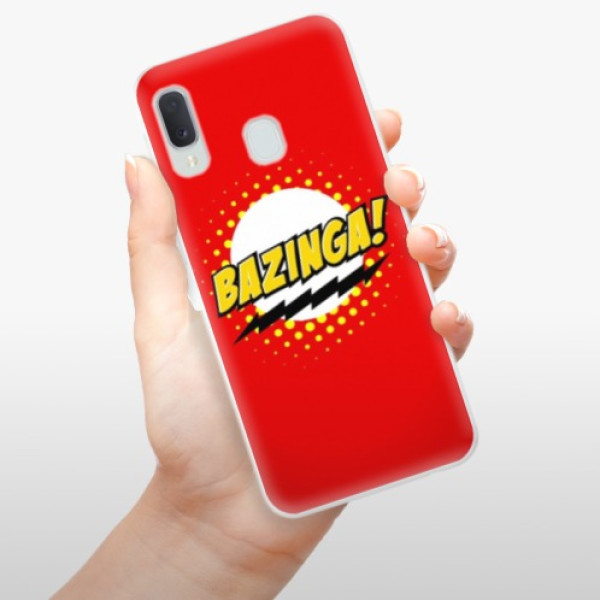 Silikonové pouzdro iSaprio - Samsung Galaxy A20e - Bazinga 01