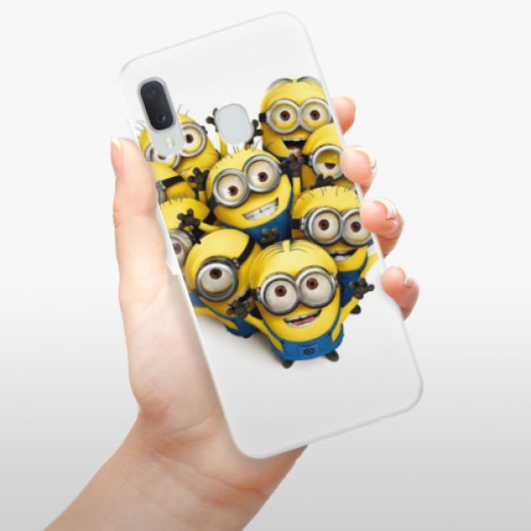 Silikonové pouzdro iSaprio - Samsung Galaxy A20e - Mimons 01