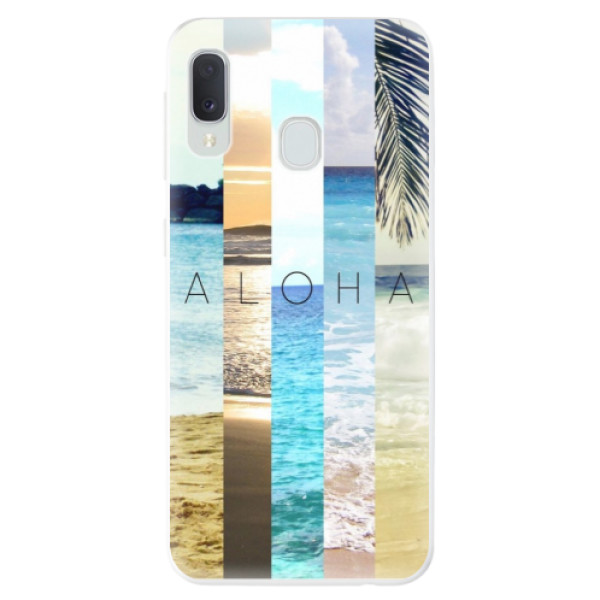 Odolné silikonové pouzdro iSaprio - Aloha 02 na mobil Samsung Galaxy A20e (Odolný silikonový obal, kryt pouzdro iSaprio - Aloha 02 - na mobilní telefon Samsung Galaxy A20e)