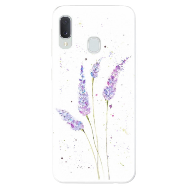 Odolné silikonové pouzdro iSaprio - Lavender na mobil Samsung Galaxy A20e (Odolný silikonový obal, kryt pouzdro iSaprio - Lavender - na mobilní telefon Samsung Galaxy A20e)