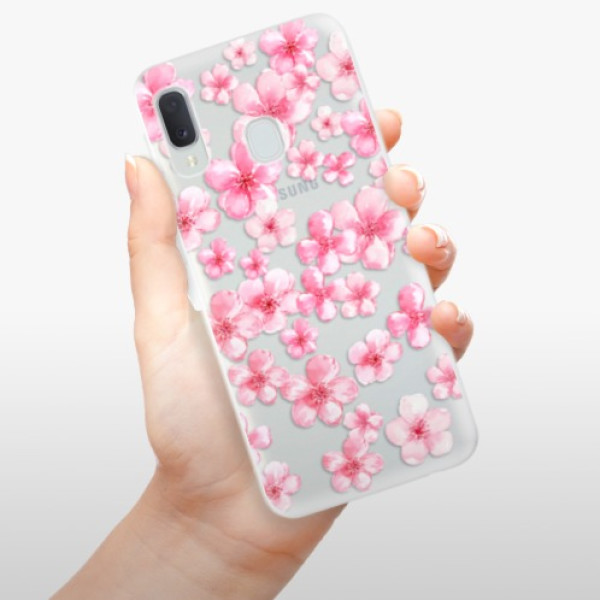 Silikonové pouzdro iSaprio - Samsung Galaxy A20e - Flower Pattern 05
