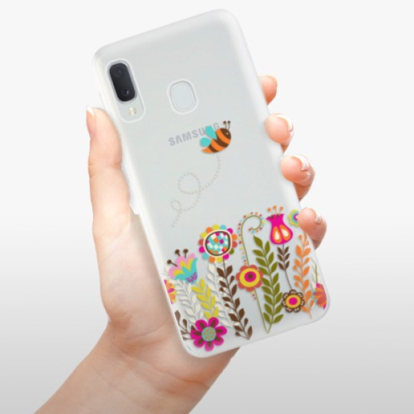Silikonové pouzdro iSaprio - Samsung Galaxy A20e - Bee 01