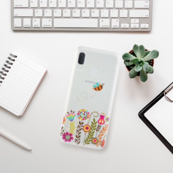 Silikonové pouzdro iSaprio - Samsung Galaxy A20e - Bee 01