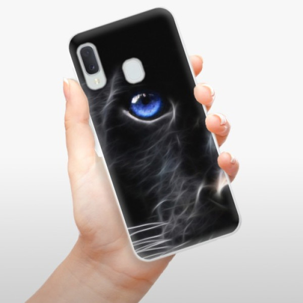 Silikonové pouzdro iSaprio - Samsung Galaxy A20e - Black Puma