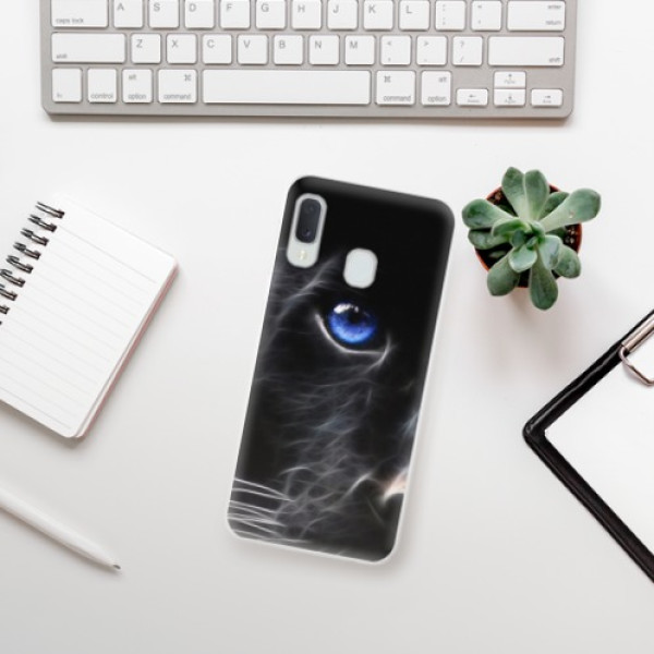 Silikonové pouzdro iSaprio - Samsung Galaxy A20e - Black Puma