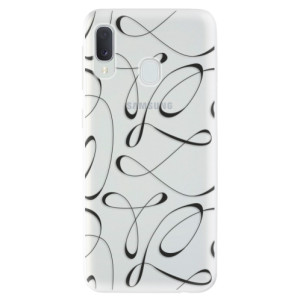 Silikonové pouzdro iSaprio - Samsung Galaxy A20e - Fancy black
