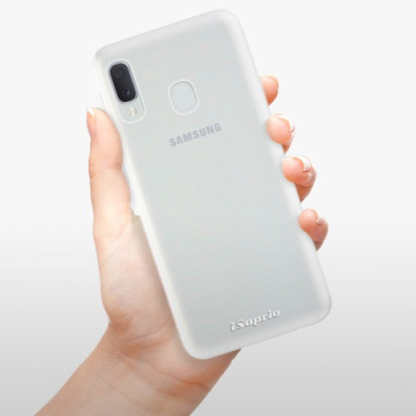 Silikonové pouzdro iSaprio - Samsung Galaxy A20e - 4Pure čiré