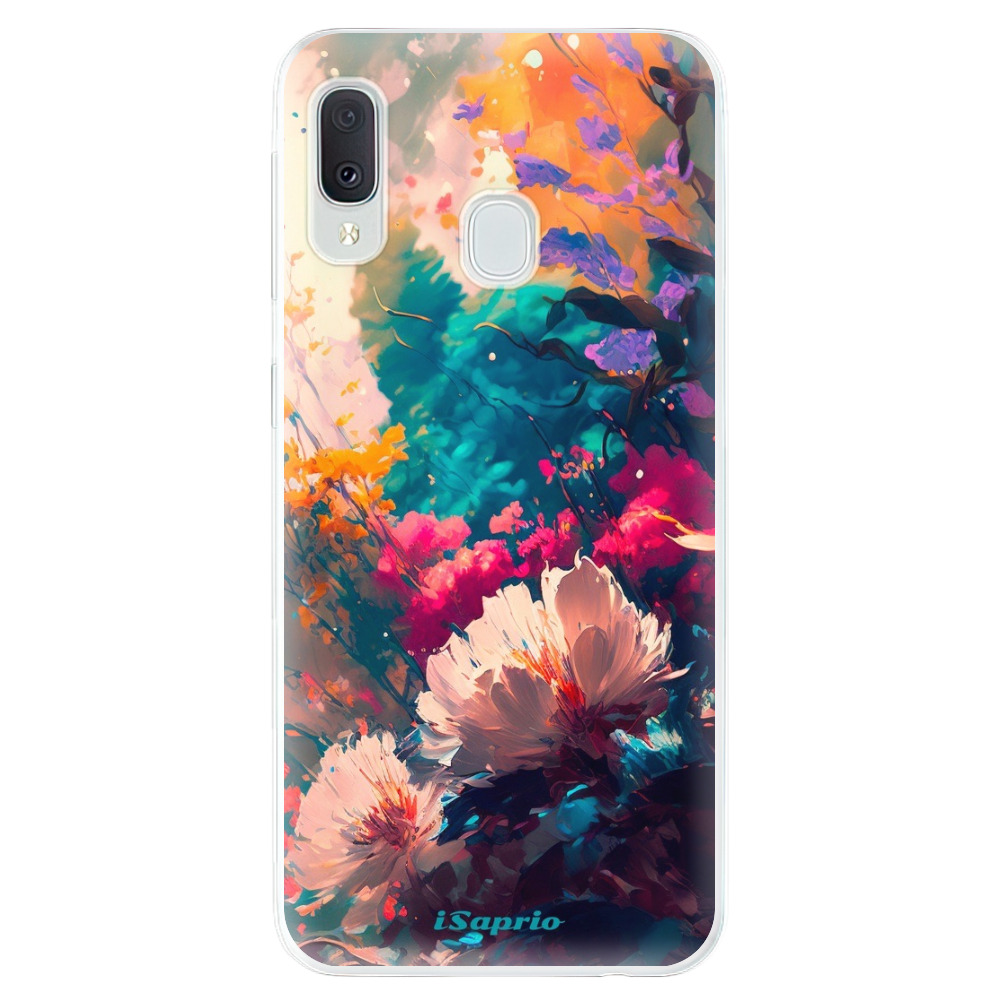 Odolné silikonové pouzdro iSaprio - Flower Design - Samsung Galaxy A20e