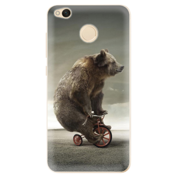 Odolné silikonové pouzdro iSaprio - Bear 01 na mobil Xiaomi Redmi 4X (Odolný silikonový obal, kryt pouzdro iSaprio - Bear 01 - na mobilní telefon Xiaomi Redmi 4X)