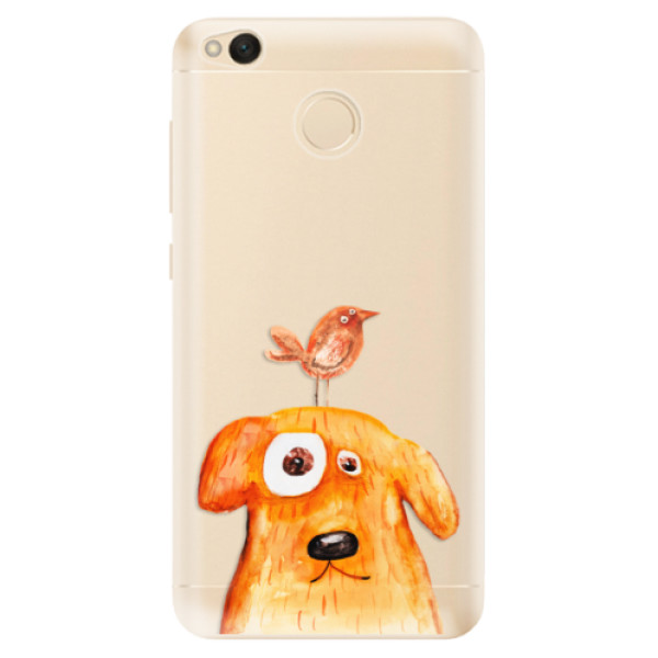 Odolné silikonové pouzdro iSaprio - Dog And Bird na mobil Xiaomi Redmi 4X (Odolný silikonový obal, kryt pouzdro iSaprio - Dog And Bird - na mobilní telefon Xiaomi Redmi 4X)