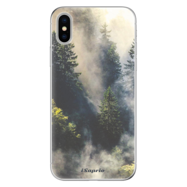 Odolné silikonové pouzdro iSaprio - Forrest 01 na mobil Apple iPhone X (Odolný silikonový obal, kryt pouzdro iSaprio - Forrest 01 - na mobilní telefon Apple iPhone X)