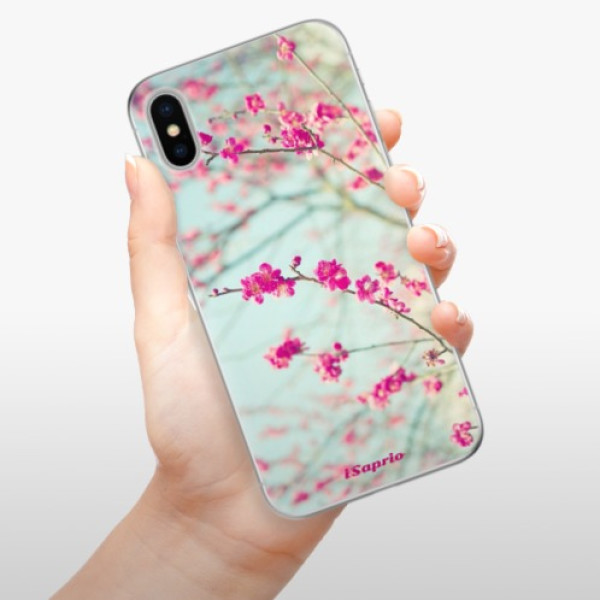 Silikonové pouzdro iSaprio - Apple iPhone X - Blossom 01