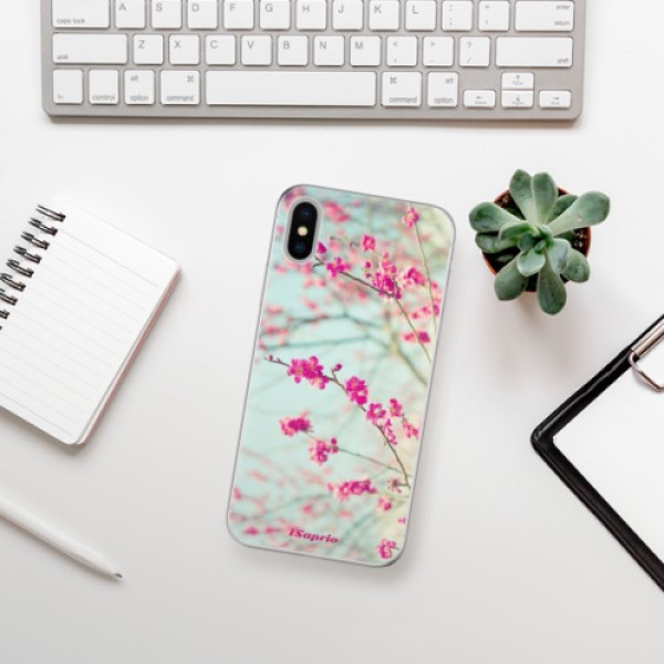 Silikonové pouzdro iSaprio - Apple iPhone X - Blossom 01