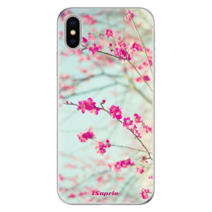 Silikonové pouzdro iSaprio - Apple iPhone X - Blossom 01