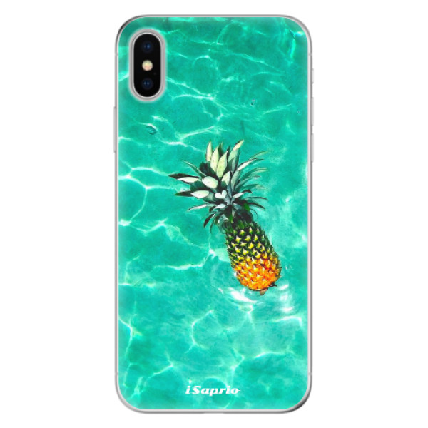 Odolné silikonové pouzdro iSaprio - Pineapple 10 - iPhone X