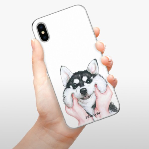 Silikonové pouzdro iSaprio - Apple iPhone X - Malamute 01