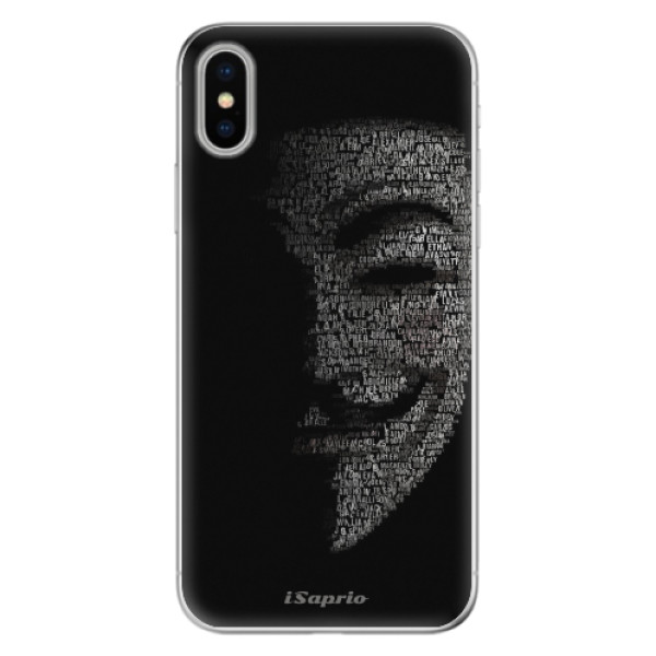 Odolné silikonové pouzdro iSaprio - Vendeta 10 - iPhone X
