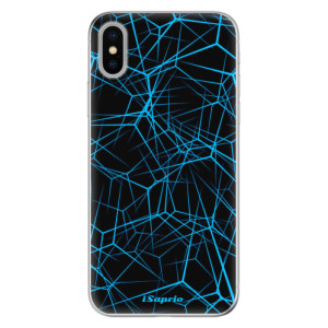 Silikonové pouzdro iSaprio - Apple iPhone X - Abstract Outlines 12